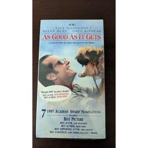 As Good as It Gets (VHS, 1998) Super Rare Factory sealed Nicholson gradable